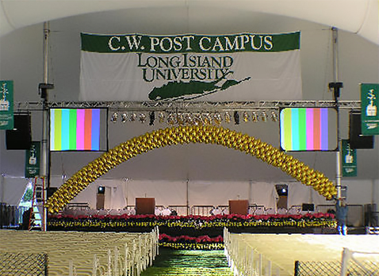 CW Post Graduation - Staging Lighting Audio