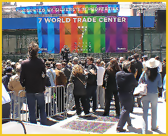 7 World Trade Center - Staging